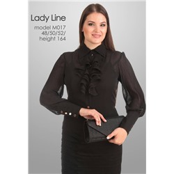 Блуза Lady Line 017 черный